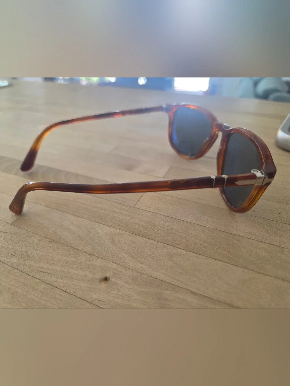 Persol Sunglasses PO3019S 96/56 Light Havana 52MM NEW